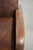 Brown Club Chair in Sheepskin Leather For Sale - Image 8 of 15