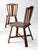 Mid-Century Folk Wood Dining Chairs Set of 4 For Sale - Image 13 of 17