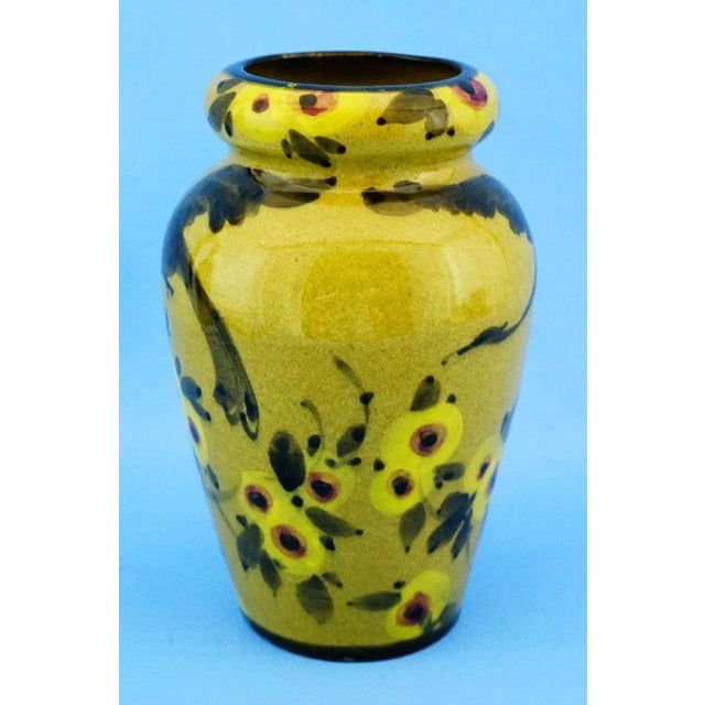 Art Deco Ceramic Vase attributed to Romeo Bevilacqua for Landa, Albisola, Genoa, Italy, 1920s For Sale - Image 6 of 18