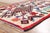 Ivory Vintage Azilal Boucherouite Moroccan Rug, 06'00 X 08'11 For Sale - Image 8 of 10