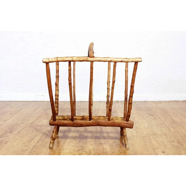 1950s Vintage Magazine Rack, 1950s For Sale - Image 5 of 13