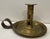 English Antique English Brass Chamberstick For Sale - Image 3 of 8
