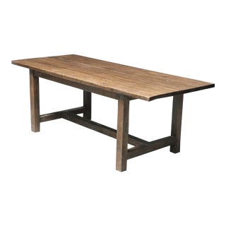 Farm Table in Reclaimed Pine by Petersen Antiques For Sale
