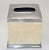 Vintage Capiz Shell Nickel Tissue Box Holder Boutique Box Tissue Paper Holder For Sale In Miami - Image 6 of 12
