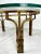 Vintage Gilt Gold Faux Bamboo Coffee Table For Sale In Tampa - Image 6 of 10