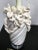 Rare Pair of Roy Hamilton “Bondage Series” Postmodern Ceramic Table Lamps, Los Angeles, Early 1980s For Sale - Image 9 of 13