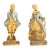 Pasargad DC Vintage Victorian Couple Figurines Porcelain Statues For Sale