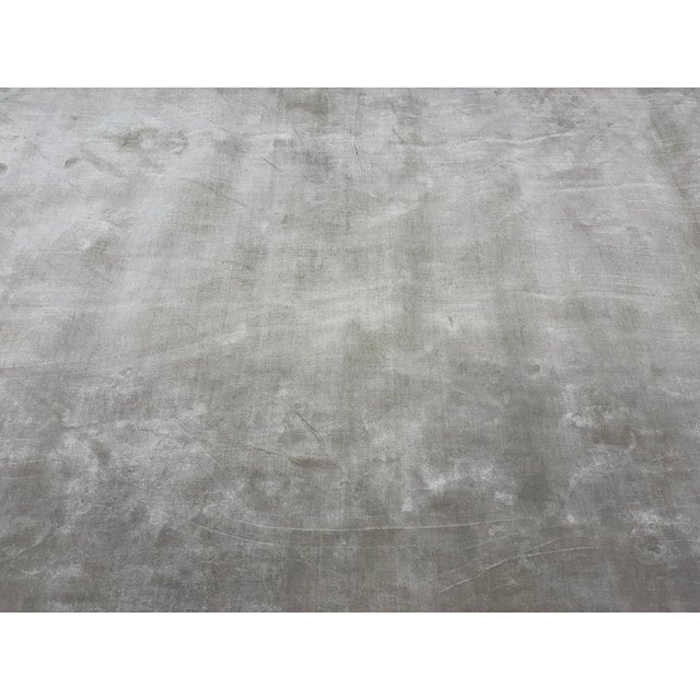 2020s Rh Malta Linen Rug – 10' × 14' 100% Linen | Hand-Loomed Luxury Construction | Rare Rh Collection For Sale - Image 5 of 18