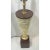 Mid-Century Modern 1950s Mid-Century Modern Brown Ceramic Atomic Lamp For Sale - Image 3 of 5