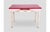 Vintage Kitchen Table with Red Formica Top and Shaped Legs For Sale - Image 3 of 13