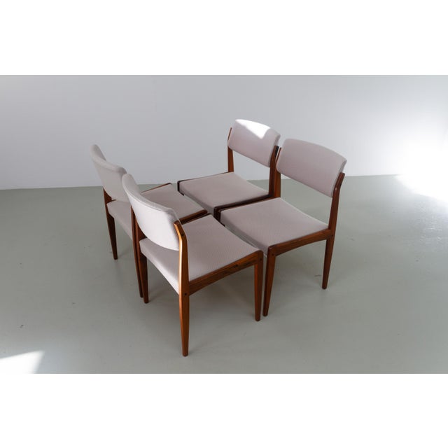 Danish Modern Rosewood Dining Chairs by H. W. Klein for Bramin, 1960s, Set of 4 For Sale - Image 7 of 18