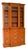 Georgian Painted Satinwood Display Bookcase, 1950s For Sale