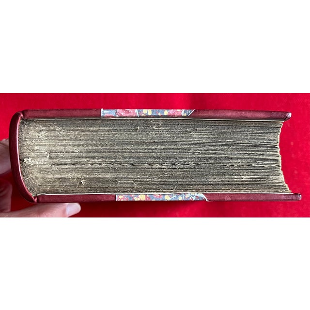 Fine Red Leather Binding - "Tennis, Rackets, Fives" - First Edition Book by J. M. Heathcote, London 1890 For Sale - Image 11 of 18