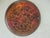 Late 20th Century Vintage Persian Hand-Worked Copper Repoussé Wall Charger With Birds & Floral Motif For Sale - Image 5 of 8
