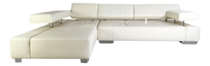 Corner Sofa in Leather from Brühl