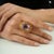 Handcrafted Multi-Gemstone Sunflower Ring in Solid Sterling Silver, Size 7.5 For Sale - Image 12 of 16
