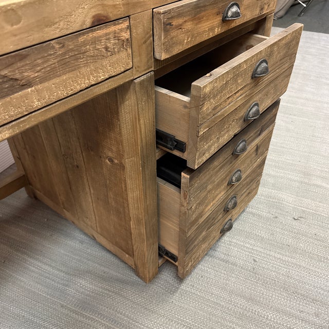 Restoration Hardware Restoration Hardware Printmakers Desk For Sale - Image 4 of 12