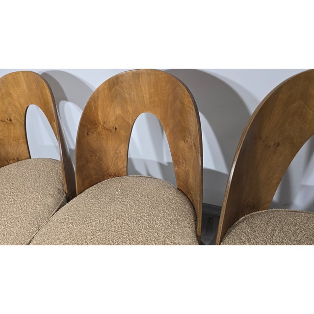 Textile Dining Chairs by Antonín Šuman, 1960s, Set of 4 For Sale - Image 7 of 13