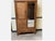Brown Antique Art Nouveau Linen Cupboard or Wardrobe, 1910s For Sale - Image 8 of 11