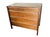 Vintage Mid-Century Modern Walnut Four-Drawer Dresser by John Stuart Inc. – Low Walnut Chest With Steel Edge Pulls, Circa...
