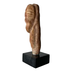 Vintage Carved Stone Abstract Sculpture