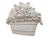English Country Basket of Flowers Welcome Sign Plaque For Sale - Image 4 of 6