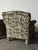 Sage Acanthus Tapestry Club Chairs, John Hutton for Donghia Luciano, 1990s, Pair For Sale - Image 11 of 18