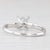0.70ct Vs1 Princess Solitaire Engagement Ring 14k White Gold Size 6.5 Igi For Sale - Image 4 of 8