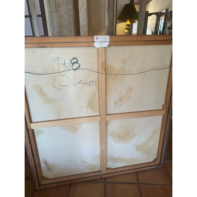 Roberto Lauro Framed Oil Painting For Sale - Image 10 of 10