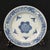 Chinese Ceramic Plate,Blue and White Porcelain Plate Hand Painted Bats and Longevity Character Pattern For Sale - Image 4 of 11