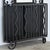 French Art Deco Wrought Iron Hall Tree with Mirror For Sale - Image 10 of 13