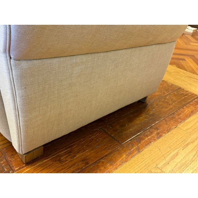 Restoration Hardware 1920's Parisian Club Recliner For Sale - Image 15 of 18