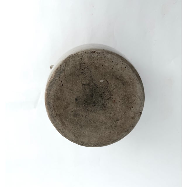 Gray French Stoneware Confit Pot #4 For Sale - Image 8 of 9