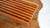 Mid Century Charles Webb Cherry Wood Slat Bench, 1990s. For Sale - Image 13 of 17