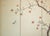 1960s "Blue and White Flycatchers and Blossoming Plum Tree", Showa Japanese Byobu Screen For Sale - Image 10 of 18