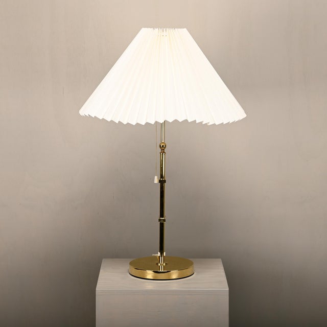 1960s Vintage Brass B-131 Adjustable Table Lamp by Bergboms, Sweden, 1960s For Sale - Image 5 of 16