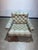 Metal 1970s Mid Century Chrome Flat Bar Tufted Chair For Sale - Image 7 of 12