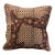 Contemporary Square Pillow Newly Made From Vintage Batik Cotton Fabric For Sale