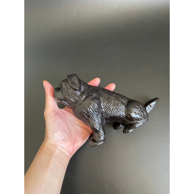 Vintage Cast Iron English Bulldog Nutcracker For Sale - Image 14 of 14