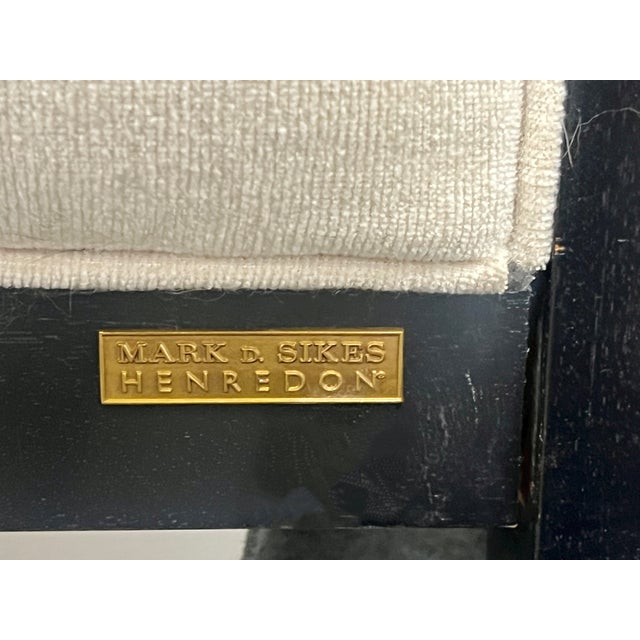 Henredon Mark D. Sikes Pacific Palisades Queen Uph Canopy Bed W