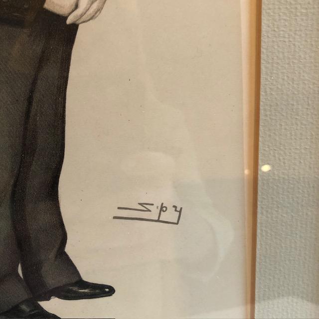 Late 19th Century Vanity Fair Statesman Series Lord Ellenborough Caricature, Framed, #122 For Sale In New York - Image 6 of 8