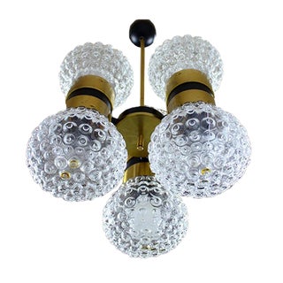 Mid-Century Ceiling Lamp from Napako, 1970s For Sale