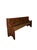 An authentic rustic bench dating back to the late 19th century, crafted from fine mountain larch wood, a wood...