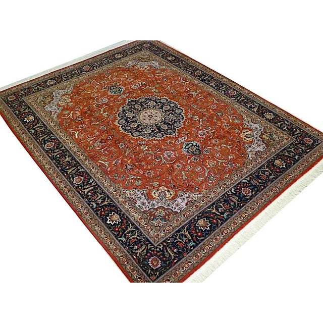 Chinese Rug in Silk, 1990s For Sale - Image 11 of 13