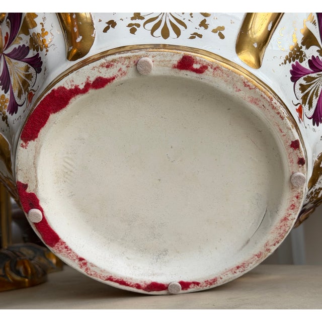 English Antique 18th C Coalport English Porcelain Centerpiece Covered Potpourri Bowl For Sale - Image 3 of 5