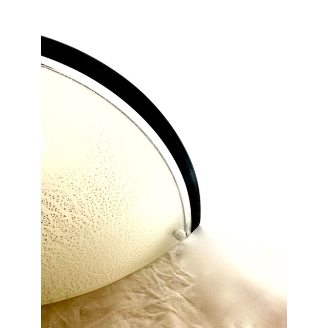 Black Silver Sconces from Murano Due, 1970s, Set of 3 For Sale - Image 8 of 9