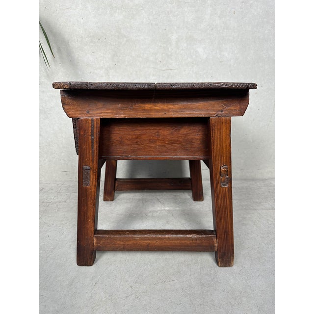 Vintage Brutalist Table, 1940s For Sale - Image 9 of 18