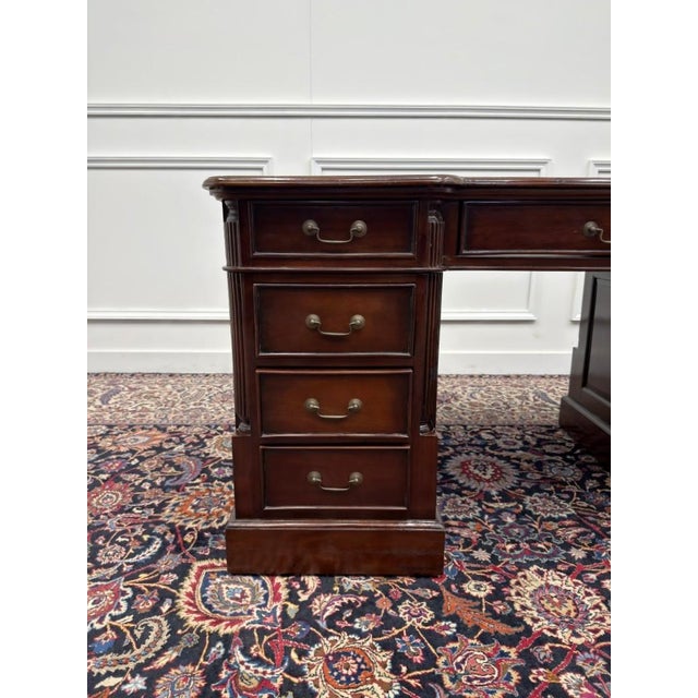 English Desk in Teak For Sale - Image 9 of 18