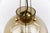Brass and Smoked Glass Hanging Lamp from Limburg, Germany, 1960s For Sale - Image 12 of 14