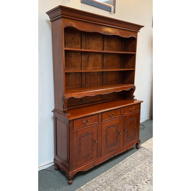 Traditional Regency Style Sideboard, Vintage For Sale - Image 3 of 12